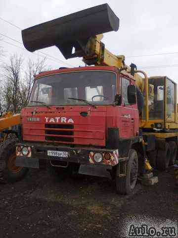 Tatra T 815 - Экскаватор планировщик UDS 