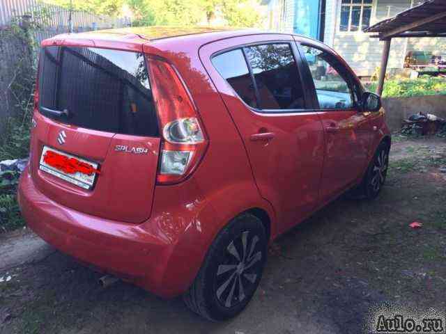 Suzuki Splash, 2011 