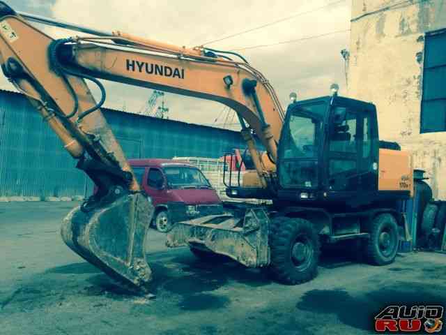 Продам экскаватор колесный Hyundai R170W-7 