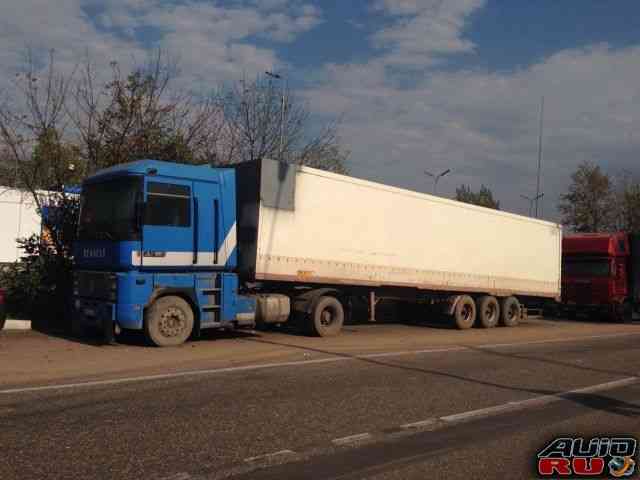 Scania и Renault Magnum 