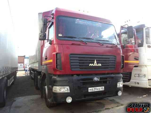 Тягач маз 5440А9-1320-031 2012г 