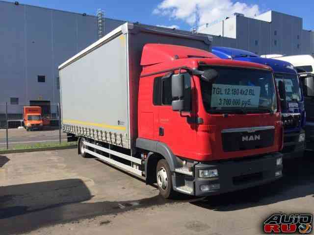 MAN TGL 12.180 4x2 BL L Штора Борт Ворота Новый 