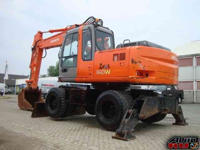 Экскаватор Hitachi zaxis 160 W 