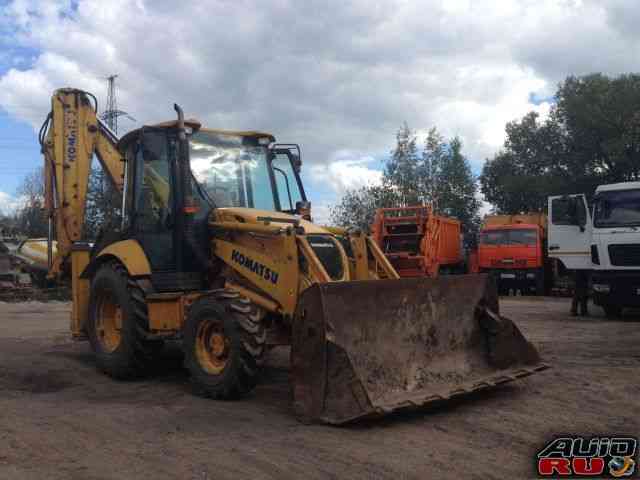 Экскаватор-погрузчик Komatsu WB93 R-5 2006г. в 