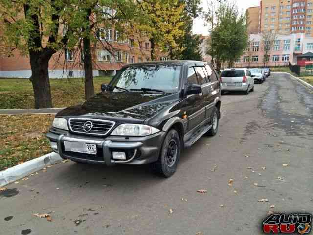 SsangYong Муссо, 2002 