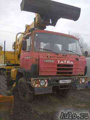 Tatra T 815 - Экскаватор планировщик UDS