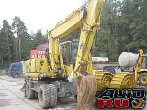 Колесный экскаватор Komatsu PW 180-7 выпуска 2007г