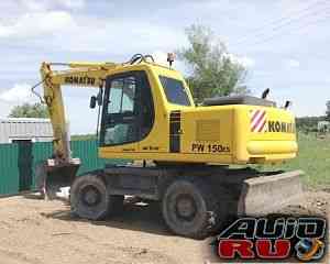 Продам экскаватор колесный Komatsu PW150ES