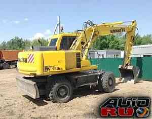 Продам экскаватор колесный Komatsu PW150ES