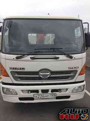 Продам hino-500 c кму. Манипулятор