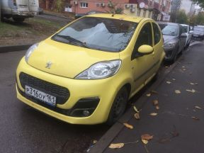 Peugeot 107, 2012