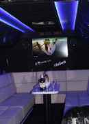 White party bus