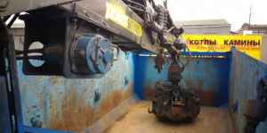 Урал 4320 c кму soosan SK 11000