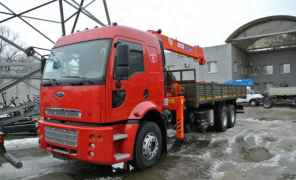 Борт Ford Cargo 2535 HR c кму Kanglim KS1256G-II